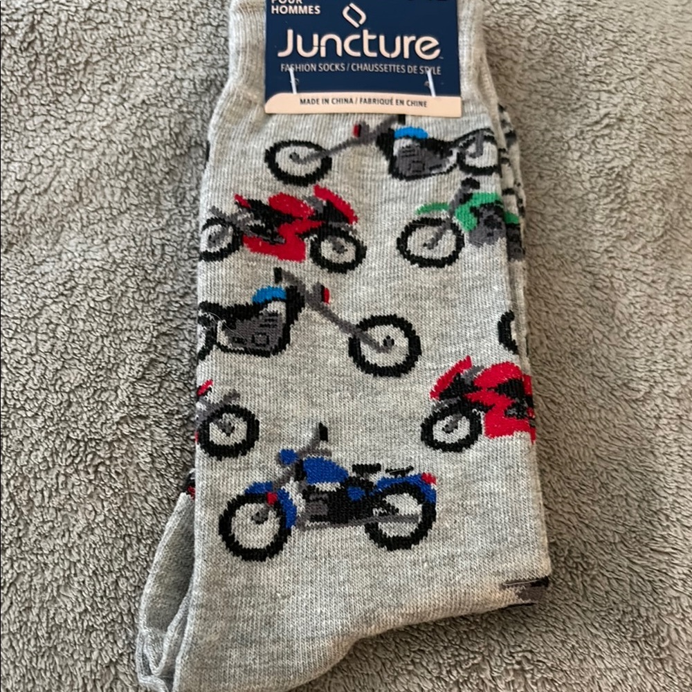 Fun Motorcycle Socks